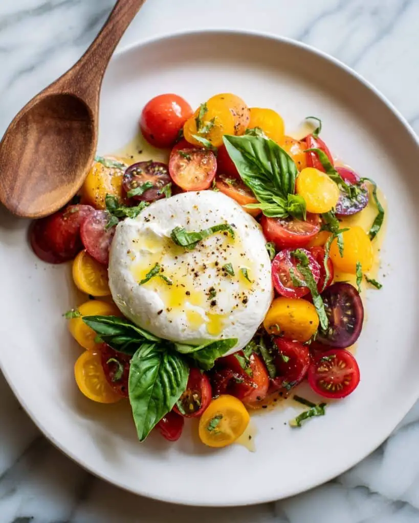 Tomato and Burrata Salad Recipe