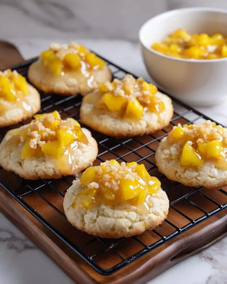 Peach Cobbler Cookies Recipe