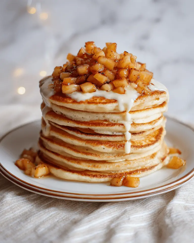No Sugar Added Grain-Free Banana Pumpkin Apple Pie Pancakes Recipe