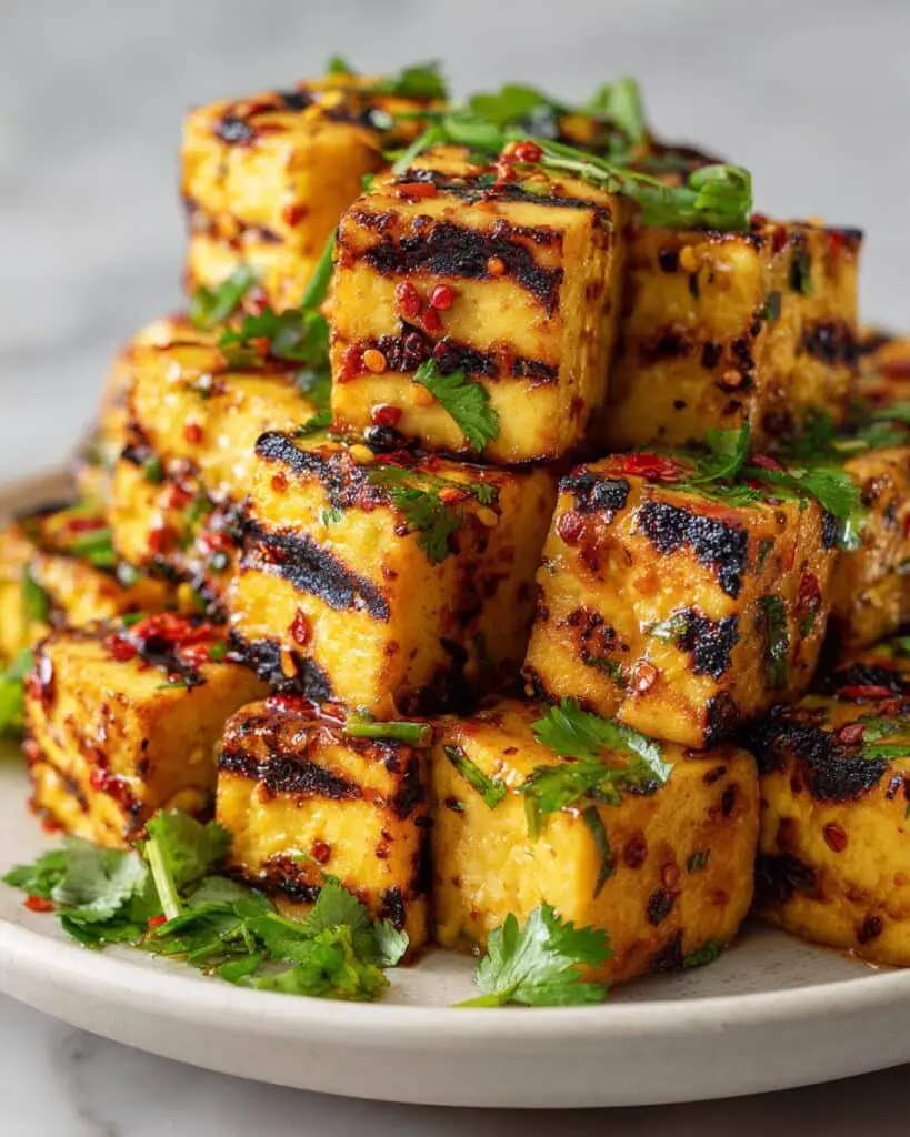 Hot Honey Halloumi Bites Recipe