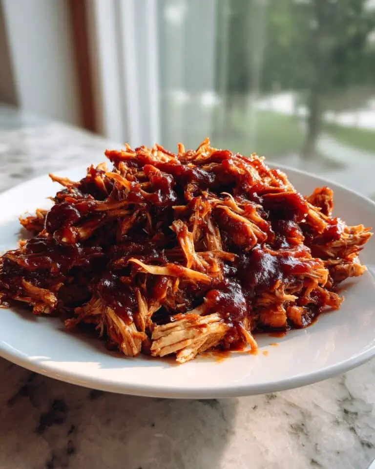 Slow Cooker BBQ Pulled Chicken Recipe