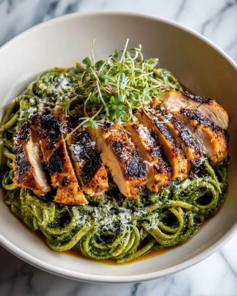 Creamy Pesto Chicken Pasta Recipe