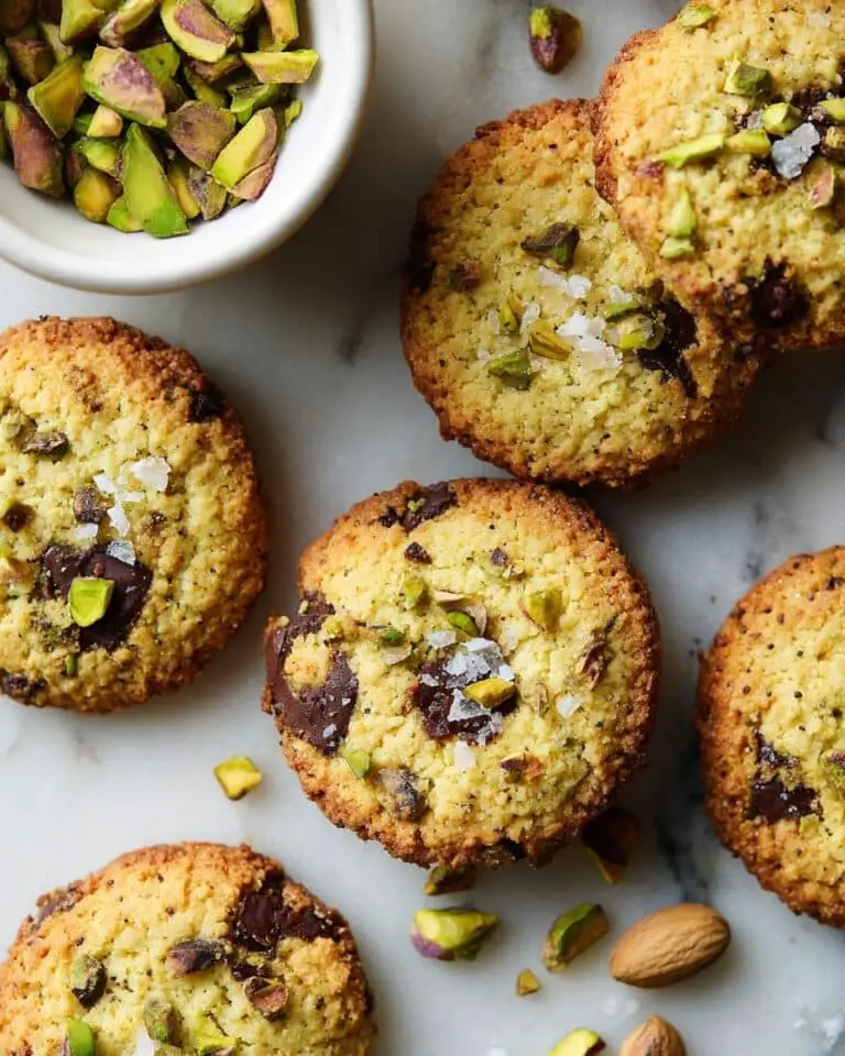 Gluten-Free Pistachio Chocolate Chip Cookies Recipe