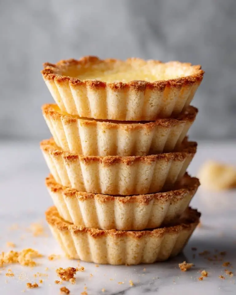 Sweet Tartlet Shells (Individual Tart Crusts) Recipe