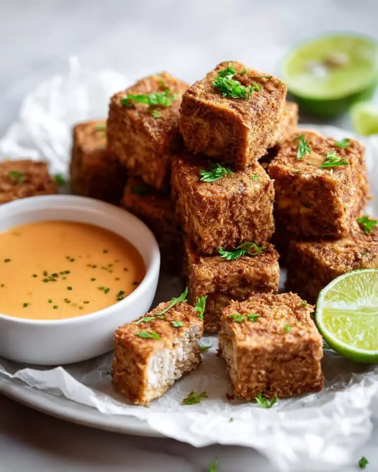 Crispy Air Fryer Tofu Nuggets Recipe