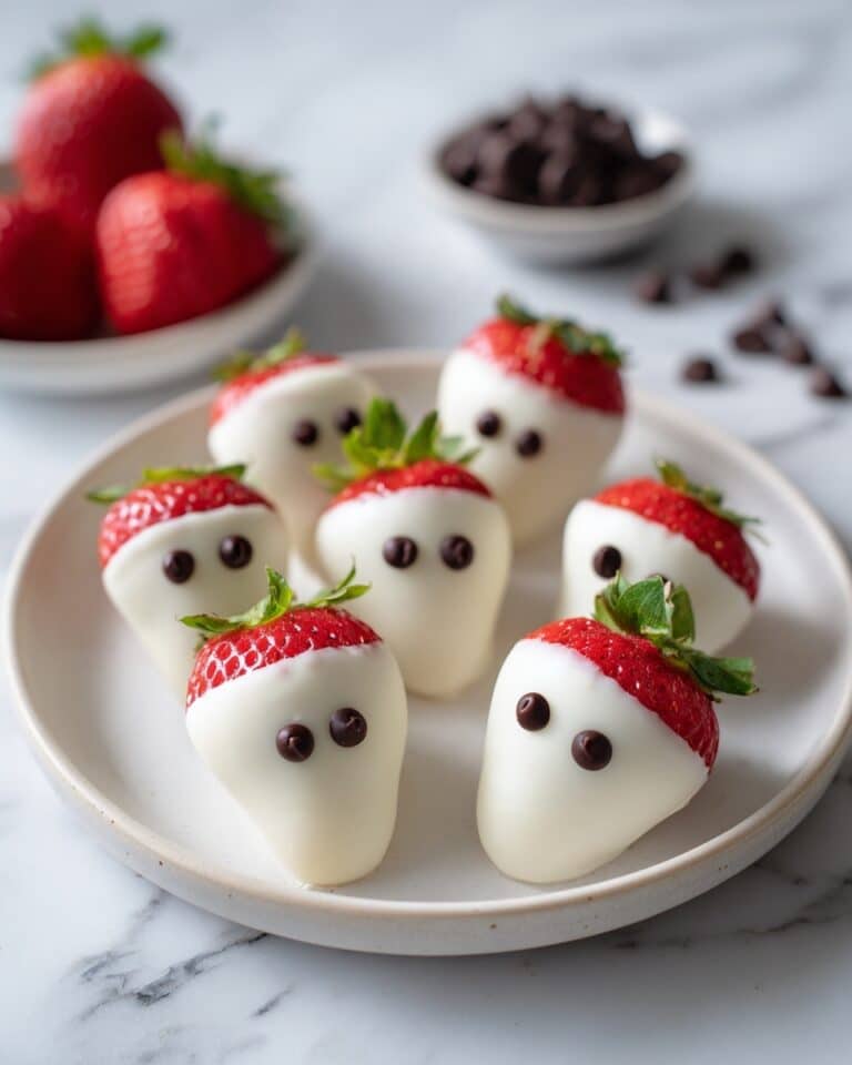 Easy Strawberry Ghosts Recipe