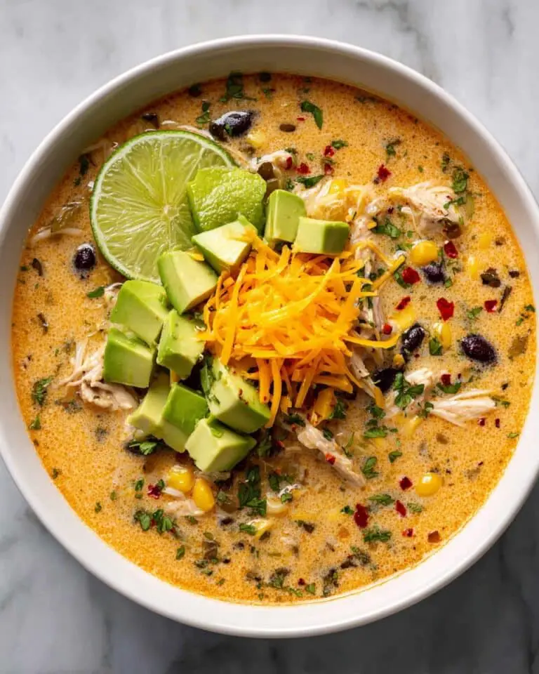 Creamy Chicken Enchilada Soup Recipe