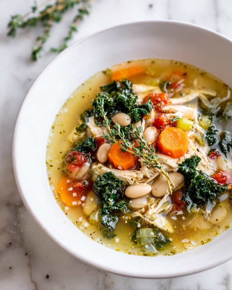 The Best Chicken Bean Vegetable Soup for Cozy Comfort Meals Recipe
