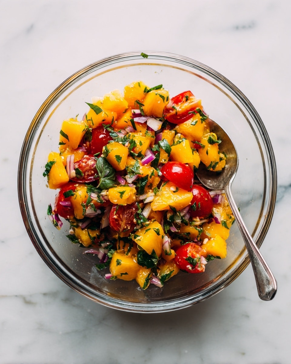 Tropical Pineapple Mango Salsa Recipe