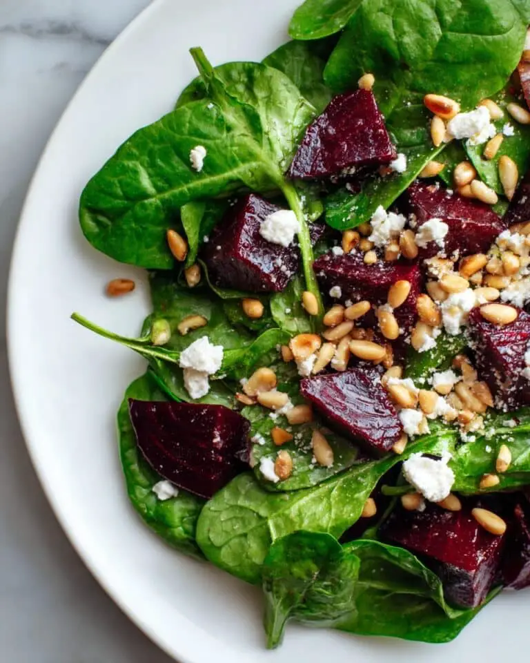 Simple Beet Salad with Goat Cheese Recipe