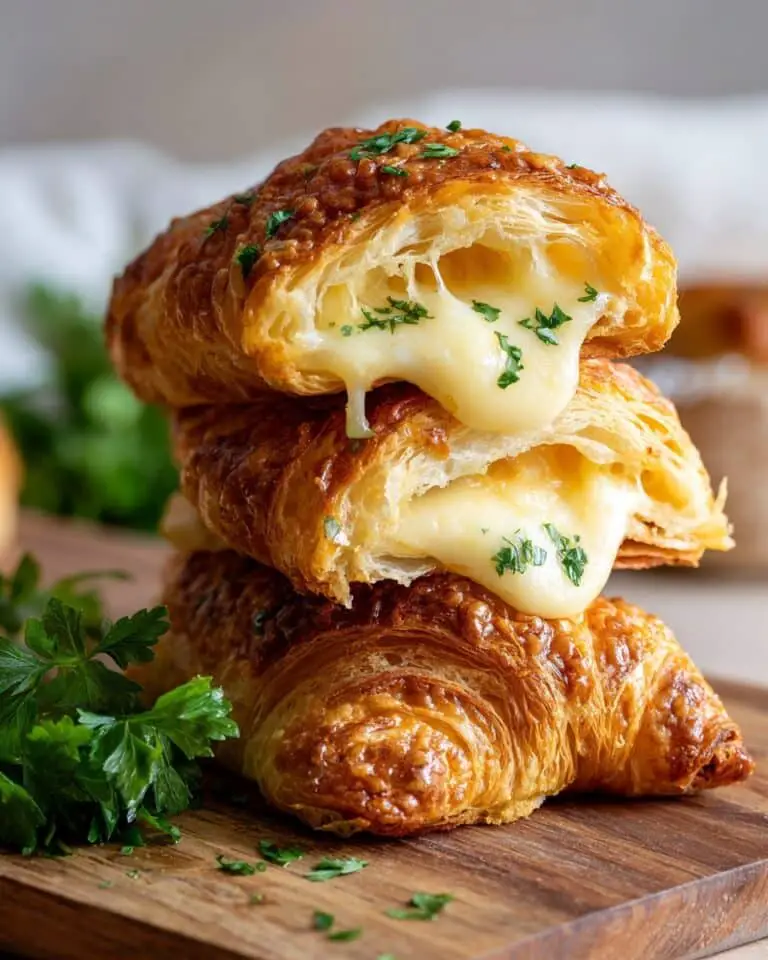 Cheesy Garlic Butter Rollups Recipe