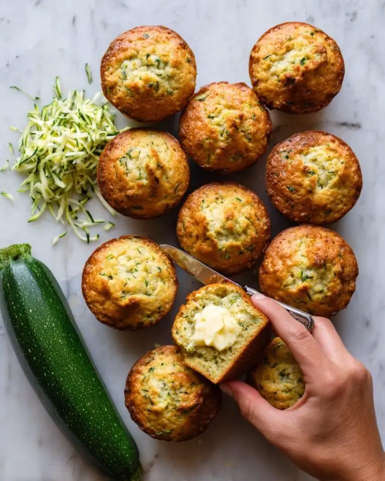 Cheesy Zucchini Muffins Recipe