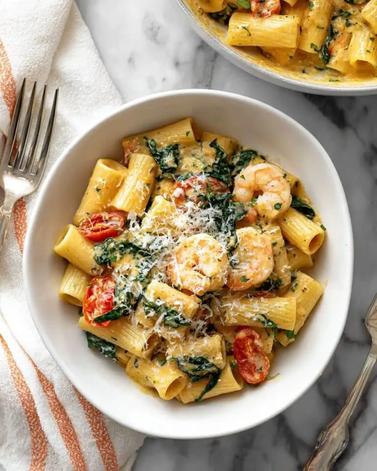 Creamy Cajun Prawn (Shrimp) Pasta Recipe