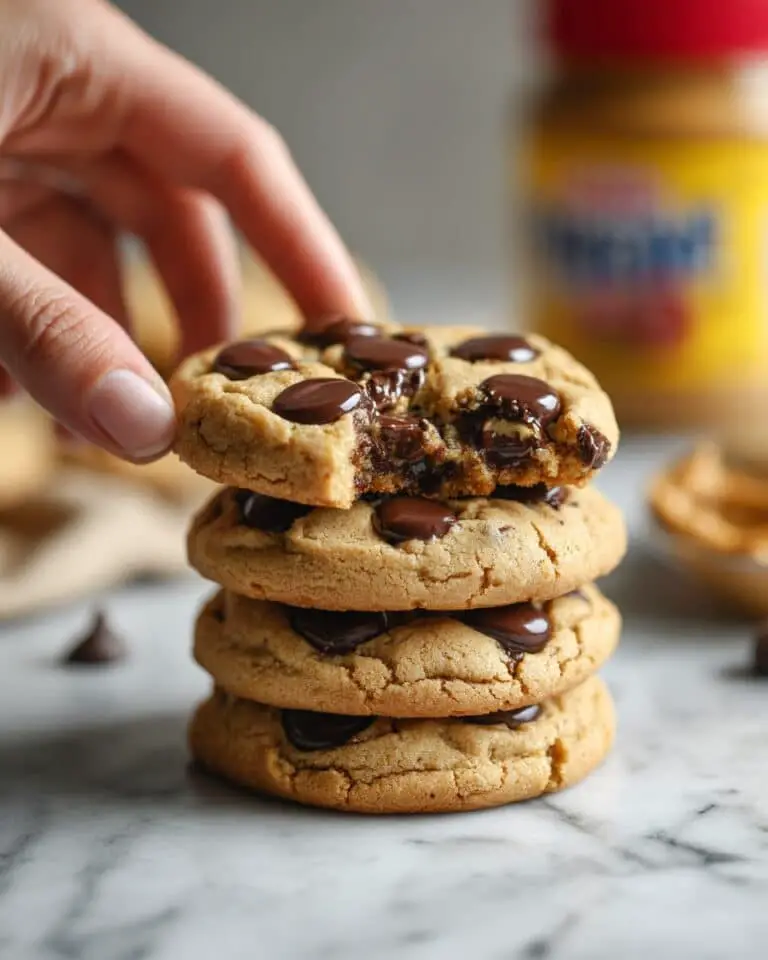 Choc Chip Peanut Butter Cookies Recipe