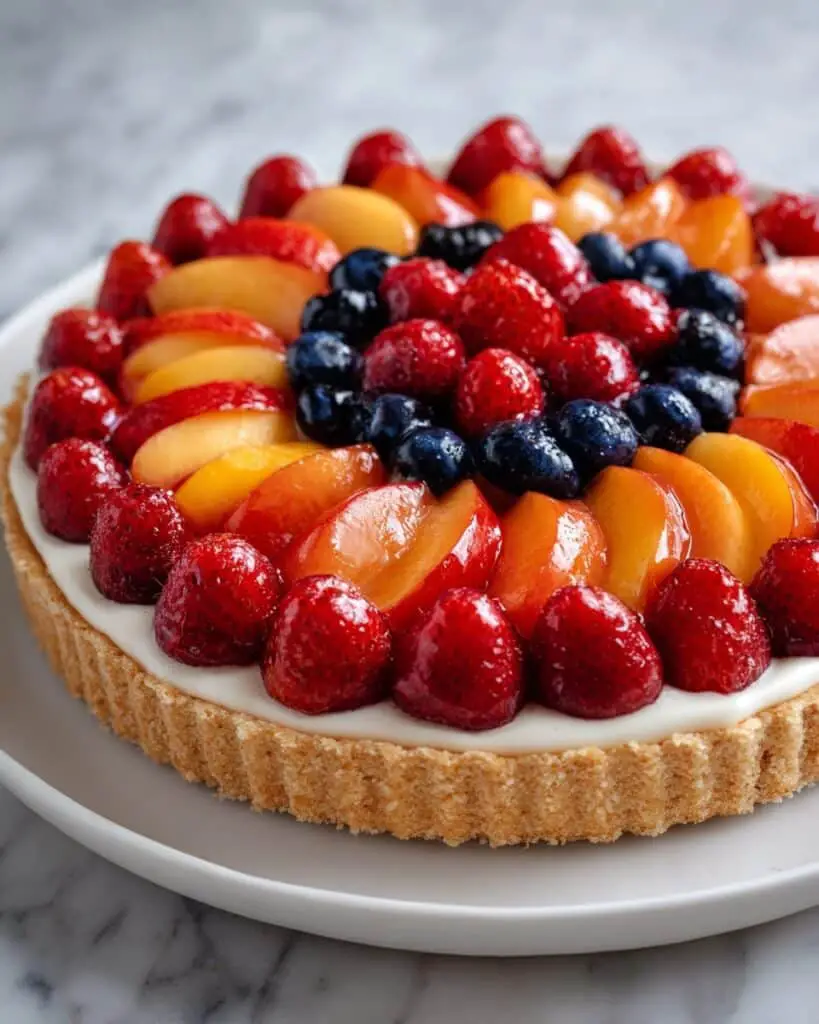Delicious Fruit Tart with Cream Recipe