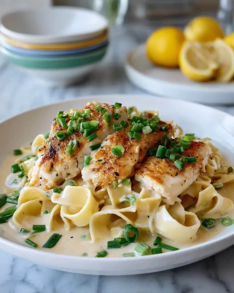 Asian Fish and Peanut Sauce Noodles Recipe