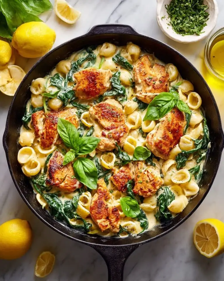 Lemon Chicken Orzo Recipe