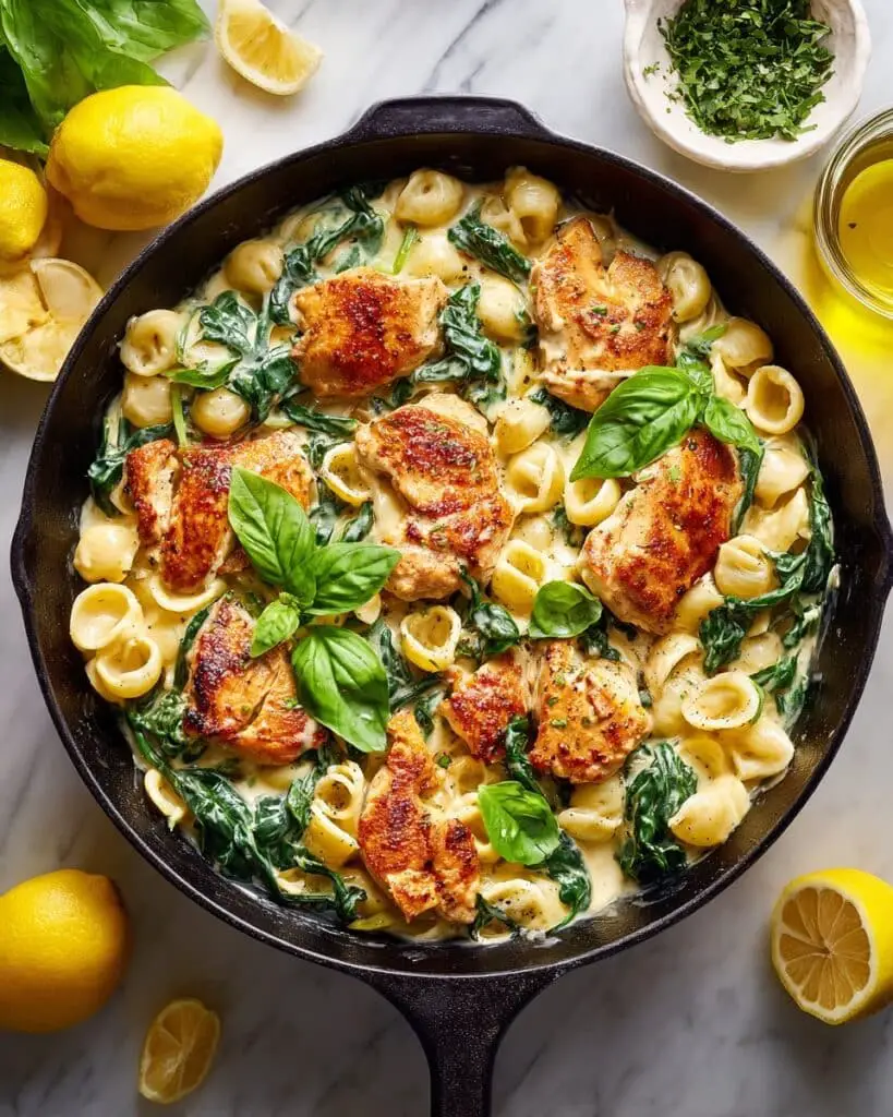Lemon Chicken Orzo Recipe