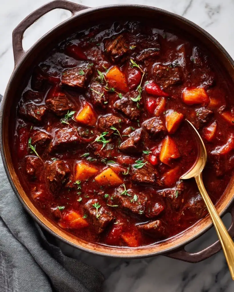 Hearty Hungarian Goulash (Beef Stew) Recipe