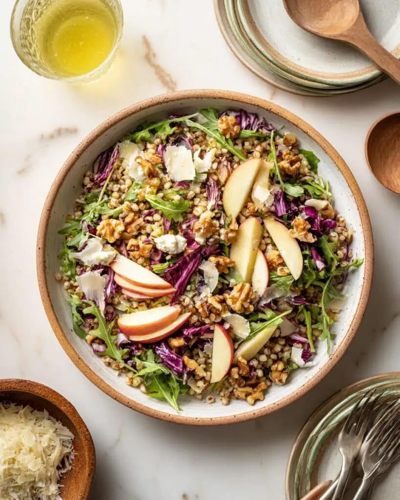 Creamy Farro Salad Recipe