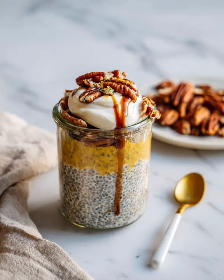 Creamy Pumpkin Overnight Oats Recipe