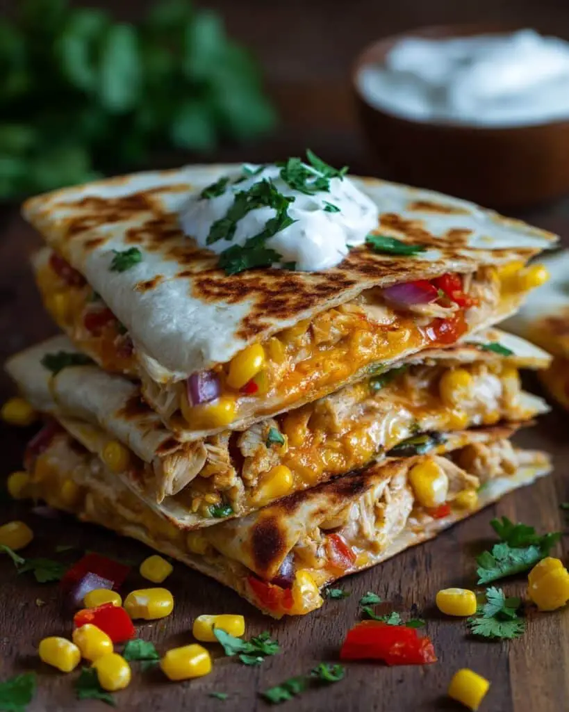 Quesadillas de Pollo con Queso: Receta Fácil, Crujiente y Deliciosa Recipe