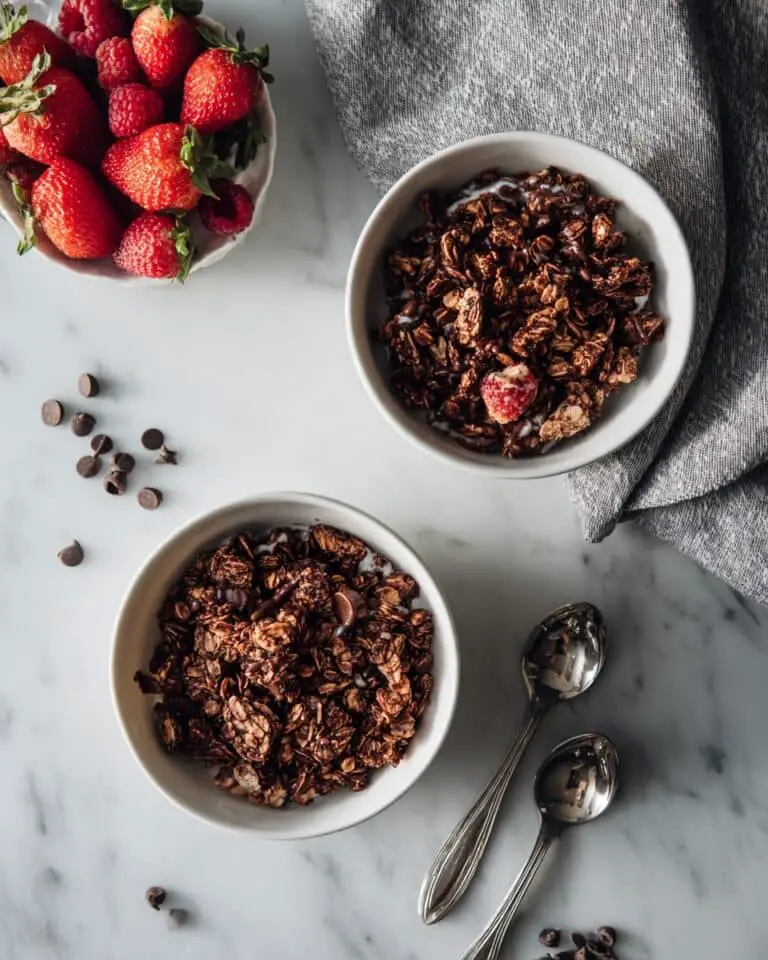 Crunchy Chocolate Granola Recipe