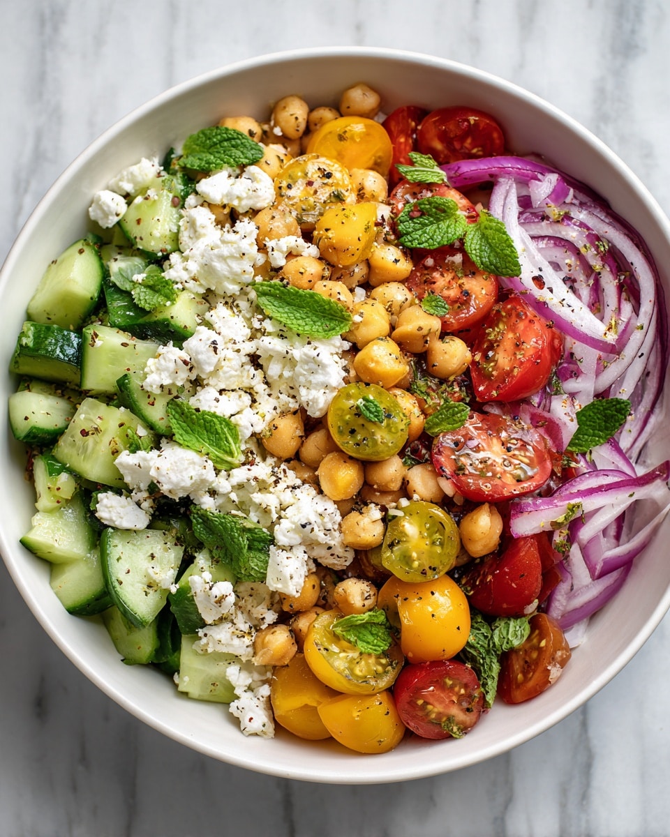Mediterranean Chickpea Salad Recipe