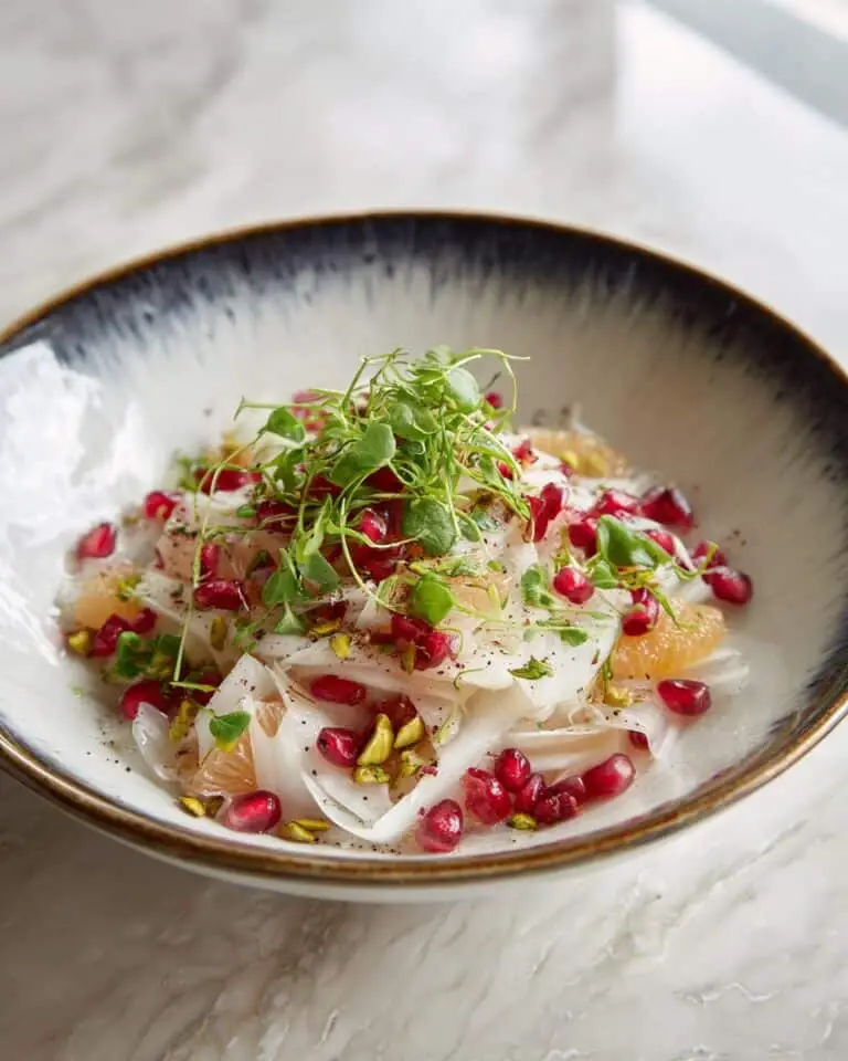 Fennel, Orange & Pomegranate Salad with Honey Citrus Vinaigrette Recipe