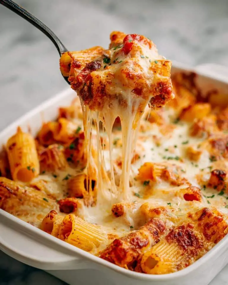 Creamy Chicken and Sun-Dried Tomato Pasta Bake Recipe