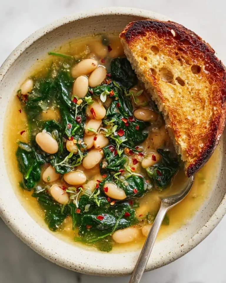 Creamy Mediterranean Bean Soup Recipe