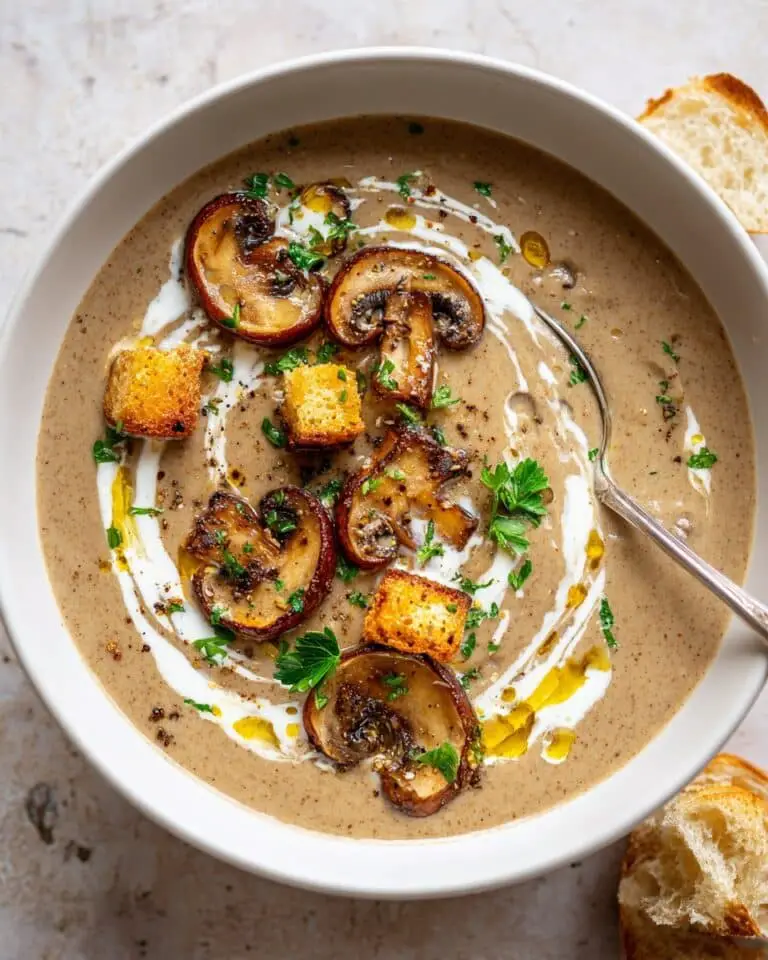 Creamy Mushroom Soup Recipe