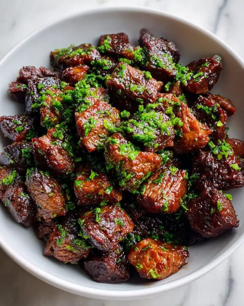 Hearty Crockpot Garlic Butter Beef Tips Recipe