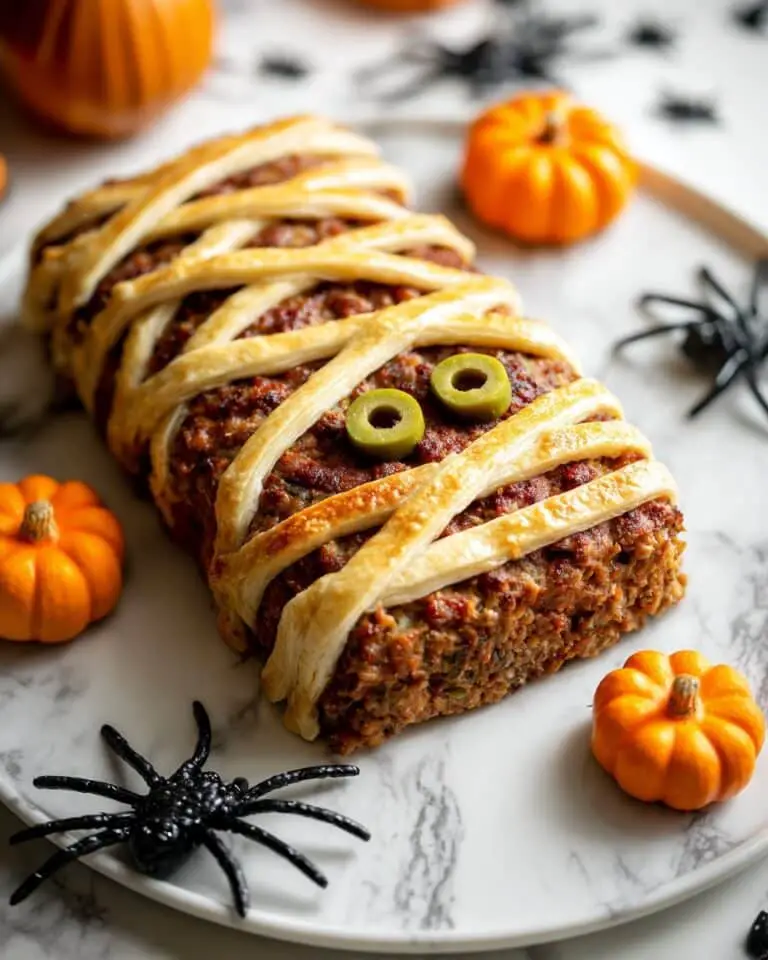 Mummy Meatloaf Recipe