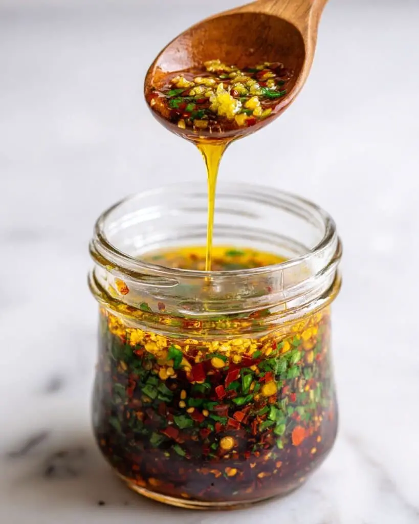 Easy Ginger Scallion Chili Oil Recipe