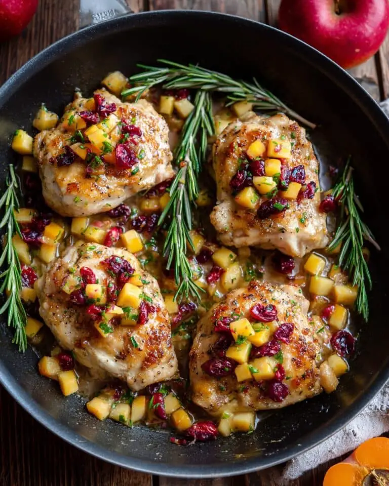 Apple Cranberry Chicken Recipe