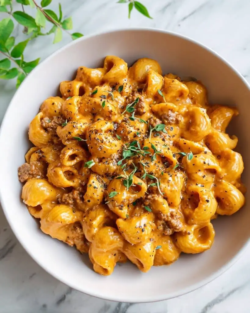 Homemade Cheeseburger Macaroni (Hamburger Helper from Scratch) Recipe
