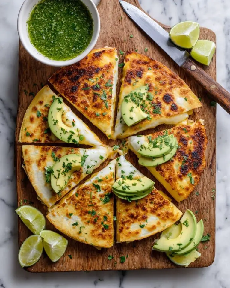 Cheddar Egg Quesadilla Recipe