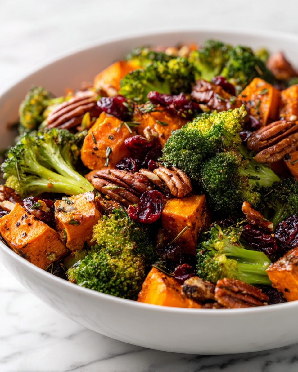 Sweet Potatoes and Broccoli Roast Recipe